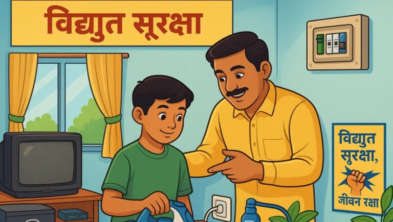 Vidyut Suraksha Nibandh in Marathi