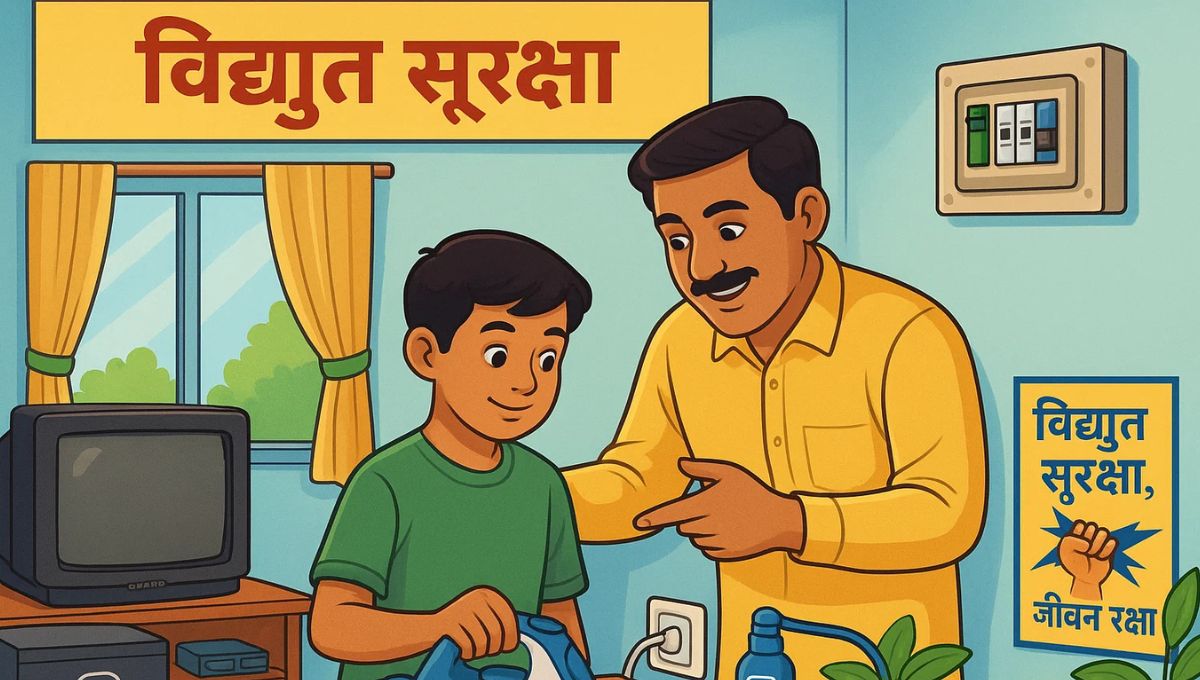 Vidyut Suraksha Nibandh in Marathi