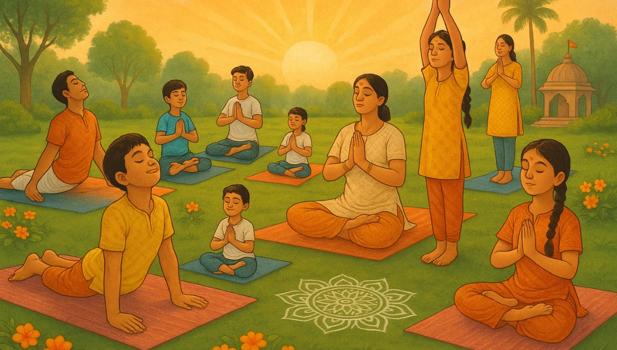 Yoga Din Marathi Nibandh: योग दिन मराठी निबंध